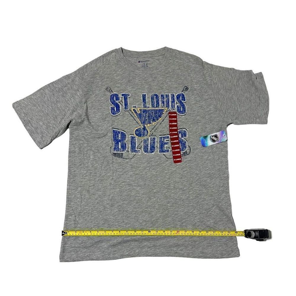 Champion Men’s St. Louis Blues T Shirt Size XL - Picture 4 of 4